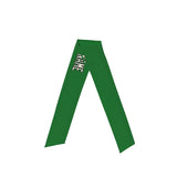 Custom Emerald Green Cream Headband