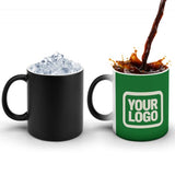 Custom Emerald Green Cream Magic Mug