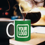 Custom Emerald Green Cream Mug