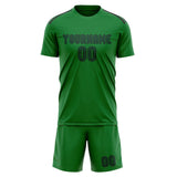 Custom Emerald Green Green Soccer Jersey