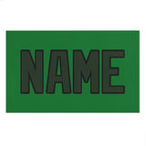 Custom Emerald Green Dark Green Beach Towel