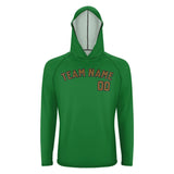 Custom Emerald Green Khaki UV-Hoodie