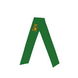 Custom Emerald Green Gold Headband