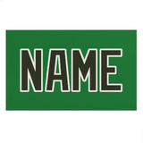 Custom Emerald Green Olive Beach Towel