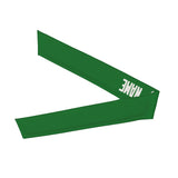 Custom Emerald Green White Headband