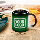 Custom Emerald Green White Magic Mug