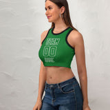 Custom Emerald Green Emerald Green Sleeveless Tank Top