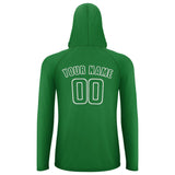Custom Emerald Green Emerald Green UV-Hoodie