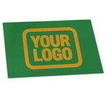 Custom Emerald Green Yellow Flag