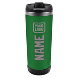 Custom Emerald Green Gray Stainless Steel Water Cup