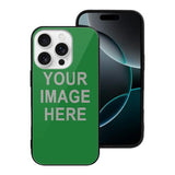 Custom Emerald Green Gray Phone Case