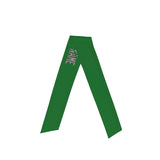 Custom Emerald Green Gray Headband