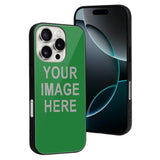Custom Emerald Green Gray Phone Case