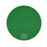 Custom Emerald Green Gray Round Table Cloth