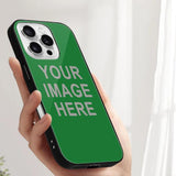 Custom Emerald Green Gray Phone Case