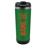 Custom Emerald Green Orange Stainless Steel Water Cup