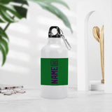 Custom Emerald Green Purple Sports Bottle