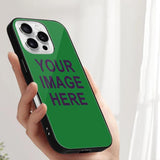 Custom Emerald Green Purple Phone Case