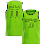 Custom Emerald Green & Emerald Green Colors Design Sports Basketball Jersey
