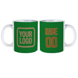 Custom Emerald Green Khaki Mug