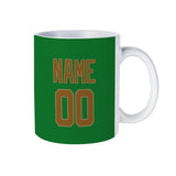 Custom Emerald Green Khaki Mug
