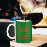 Custom Emerald Green Khaki Mug