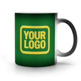 Custom Emerald Green Light Yellow Magic Mug