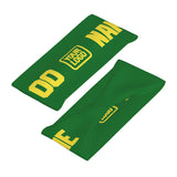 Custom Emerald Green Light Yellow Sports headband