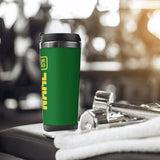Custom Emerald Green Light Yellow Stainless Steel Water Cup