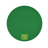 Custom Emerald Green Light Yellow Round Table Cloth