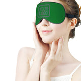 Custom Emerald Green Blue Green Sleep Mask