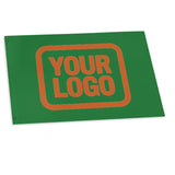 Custom Emerald Green Orange Flag