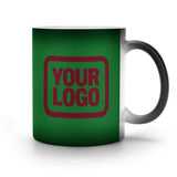 Custom Emerald Green Crimson Red Magic Mug