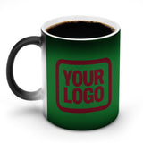 Custom Emerald Green Crimson Red Magic Mug