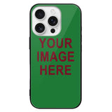 Custom Emerald Green Crimson Red Phone Case