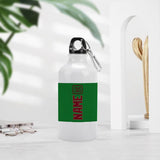 Custom Emerald Green Crimson Red Sports Bottle