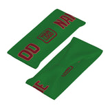 Custom Emerald Green Crimson Red Sports headband