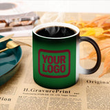 Custom Emerald Green Crimson Red Magic Mug