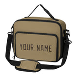 Custom Light Khaki Brown Lunch Bag