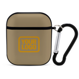 Custom Light Khaki Yellow AirPods Case