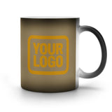 Custom Light Khaki Yellow Magic Mug