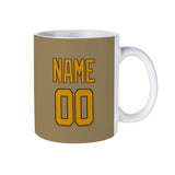 Custom Light Khaki Yellow Mug