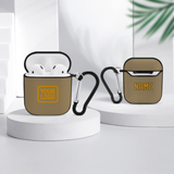 Custom Light Khaki Yellow AirPods Case