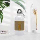 Custom Light Khaki Yellow Sports Bottle