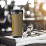 Custom Light Khaki Yellow Stainless Steel Water Cup