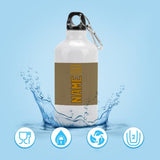 Custom Light Khaki Yellow Sports Bottle