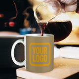 Custom Light Khaki Yellow Mug