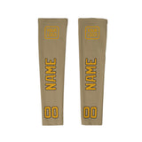 Custom Light Khaki Yellow Arm Sleeve