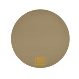 Custom Light Khaki Yellow Round Table Cloth