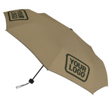 Custom Light Khaki Olive Automatic Umbrella